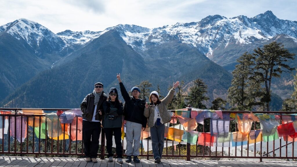 Photo Triumphant peak